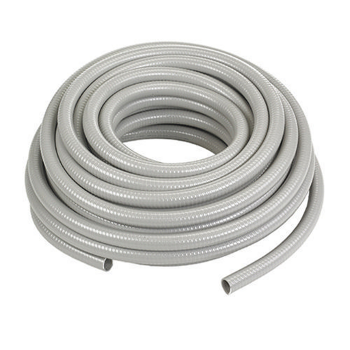 Mayer-Kellems Wire Management, Liquidtight System, Non-Metallic PolyTuff® I Conduit, Gray, 1/2", 100 feet-1