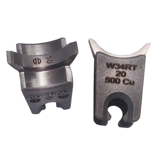 6T W Die, 500 kcmil CU, Brown, Index 20