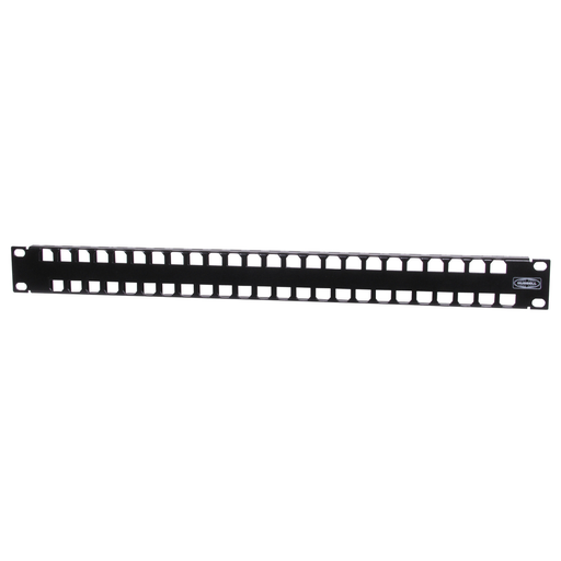 Multimedia Panel, XCELERATOR, Unloaded, 48-Port, 1-Unit