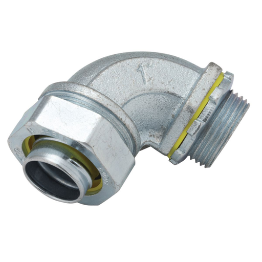 1 in. 90 Degree Liquidtight Connector, Uninsulated
