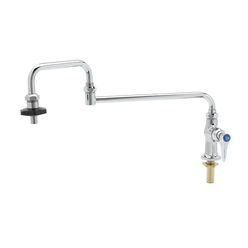 Pot Filler, Deck Mount, Single Temp, 18" Double-Joint Nozzle, Insulated On-Off Control