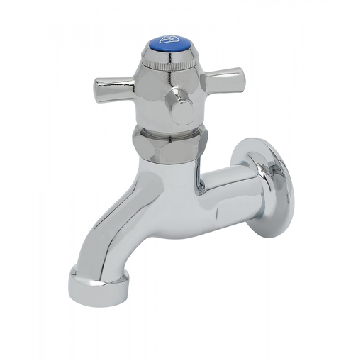 Sill Faucet, Self-Closing, 1/2" NPT Female Inlet, 3-7/8" Wall to Center of Spout