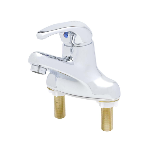 Single Lever Faucet, 4" Centerset, 4" Handle, 2.2 GPM Aerator