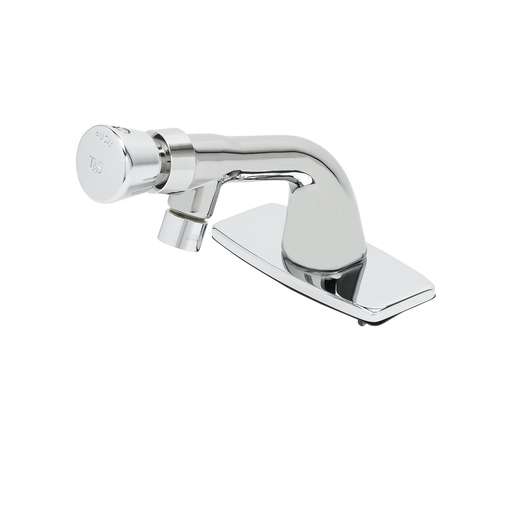 Metering Faucet, Single Temp, Push-Button Cap, VR Deckplate, VR 0.5 GPM Non-Aerated Spray