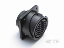 Fixed, Rear Mount Socket Connector - 4 Hole Flange Receptacle Rear Pnl Fem.