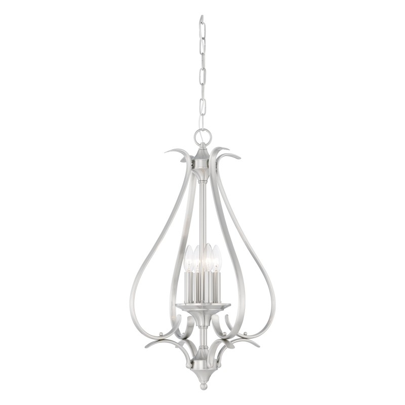 Product image for THO TC0023217 Prestige 4-light Pendant in Brushed Nickel finish