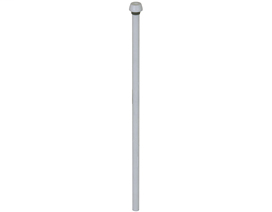 285-S0411200 3/8" O.D. Ă— 12" with nylon ferrules - PEX Supply Tube