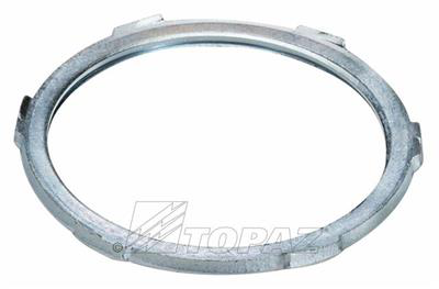 Product image for Topaz Corp 289 3-1/2 Inch Zinc Plated Steel Rigid Locknut