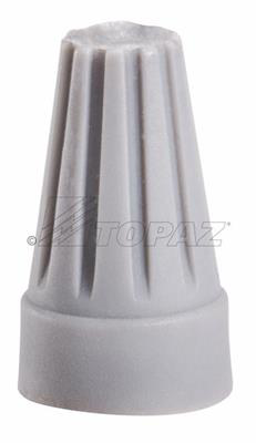Product image for TPZ W81G1 WIRE CONN GRAY 100/5000-P