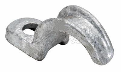 Product image for TPZ 563HDG 1" 1HOLE RIGID STRAP MAL