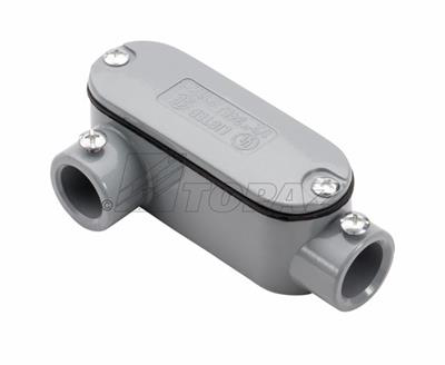 Product image for TPZ ELR2CG 3/4"EMT LR W/COVER & GAS