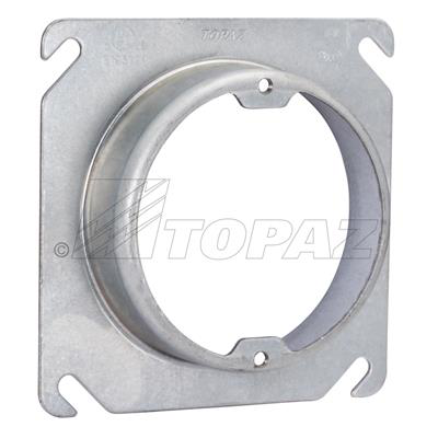 Product image for TPZ C6503 4"SQ TO RD STL CVR RAISED