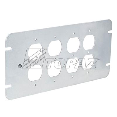 Product image for TopazUPC GBDUP4 4 GANG DUPLEX MULTI