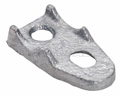 Product image for TPZ 488HDG 3" EMT/RGD CLAMP BACK -H