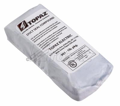 Duct Seal Weatherproof Compound 1 lb.