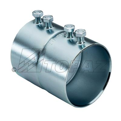 Product image for Topaz Corp 646S 2 Inch Steel Set Screw EMT Coupling