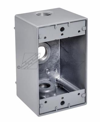 Product image for TPZ WDB13100 1" 3 HOLE DEEP WEATHER