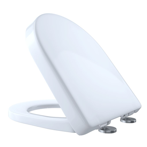 Slim D-Shaped SoftClose® Toilet Seat - Cotton