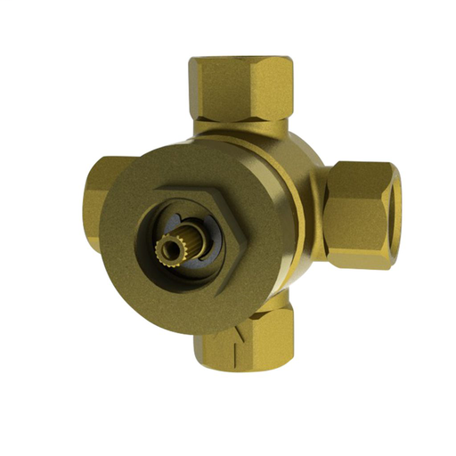 Three-Way Diverter Valve with Off - No Color