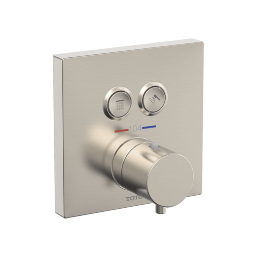 Thermostatic Mixing Valve 2-Function Trim - Brushed Nickel