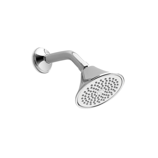 Transitional Collection Series A Single-spray Showerhead 4-1/2" - Polished Nickel