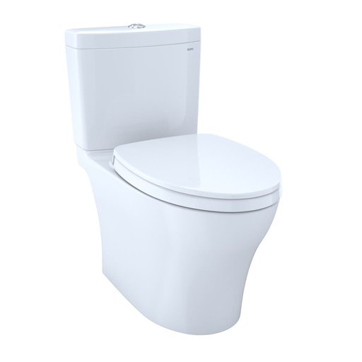 Aquia® IV 1G - WASHLET®+ S550e Two-Piece Toilet - 1.0 GPF & 0.8 GPF - Universal Height - Cotton - Auto Flush: With Auto Flush