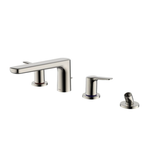 GS Four-Hole Roman Tub Filler Trim - Polished Nickel
