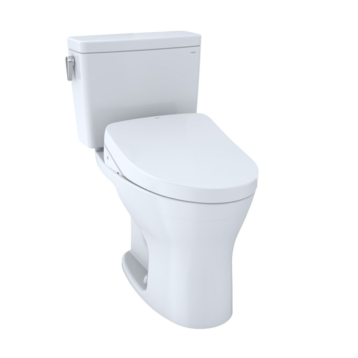 Drake® WASHLET®+ S550e Two-Piece Toilet - 1.6 GPF & 0.8 GPF - Cotton - Auto Flush: With Auto Flush