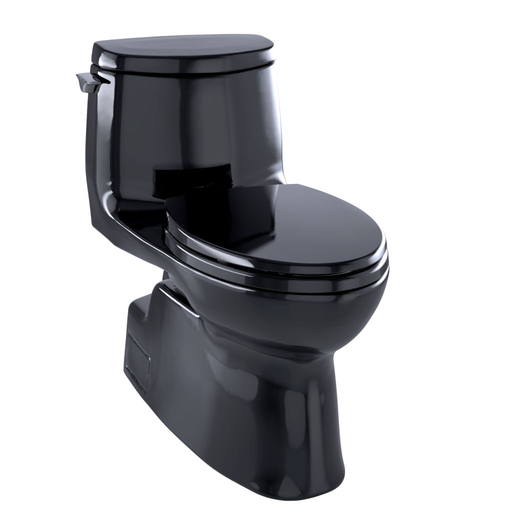 Carlyle® II 1G One-Piece Toilet, 1.0 GPF, Elongated Bowl - Ebony - Trip Lever Position: Left hand Lever