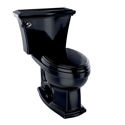 Eco Clayton® Two-Piece Toilet, 1.28 GPF, Elongated Bowl - Ebony