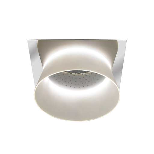 Aimes® Ceiling-Mount Showerhead with LED Lighting - Polished Chrome Finish