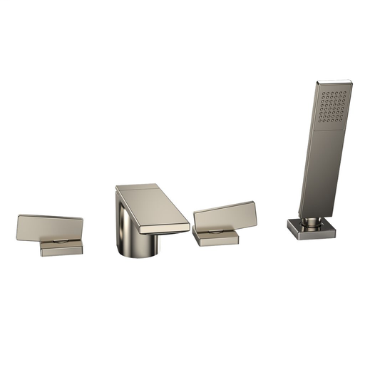 Legato® Deck-Mount Tub Filler Trim with Handshower - Brushed Nickel