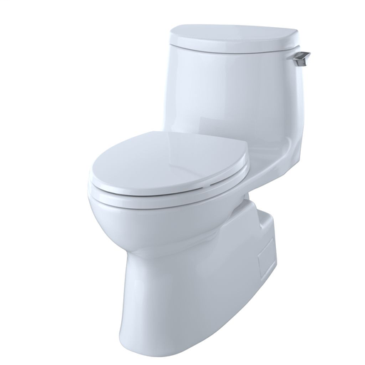 Carlyle® II 1G One-Piece Toilet, 1.0 GPF, Elongated Bowl - Cotton - Trip Lever Position: Right Hand Lever