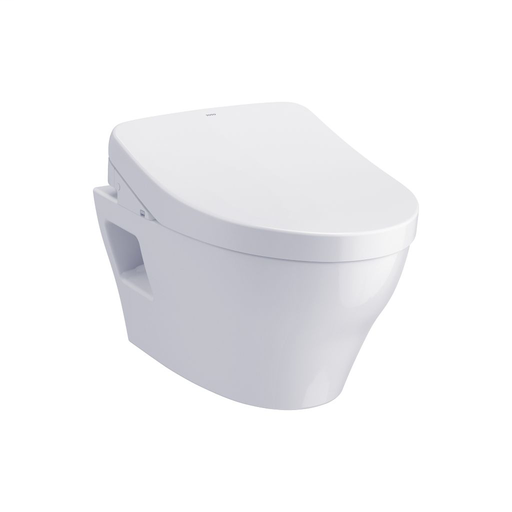 EP WASHLET®+ S500e Wall-Hung Toilet - 1.28 GPF & 0.9 GPF - Matte Silver