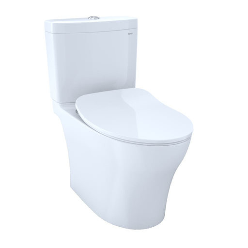 Aquia® IV Toilet - 1.28 GPF & 0.8 GPF, Universal Height - WASHLET+ Connection - Slim Seat - Cotton