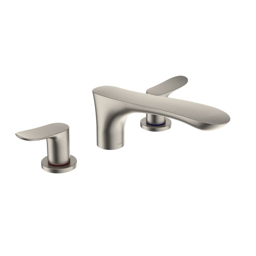 GO Three-Hole Roman Tub Filler Trim - Brushed Nickel