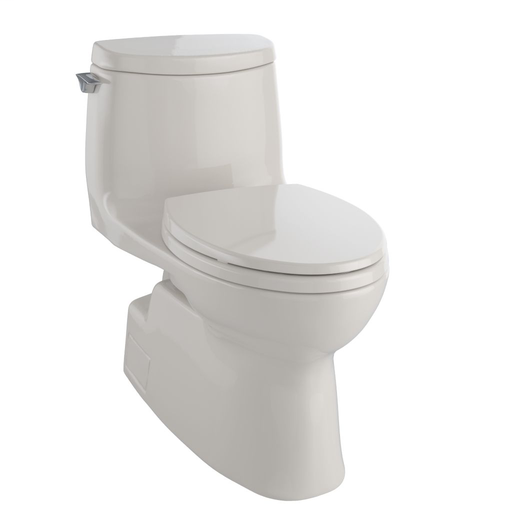 Carlyle® II 1G One-Piece Toilet, 1.0 GPF, Elongated Bowl - Bone - Trip Lever Position: Left hand Lever
