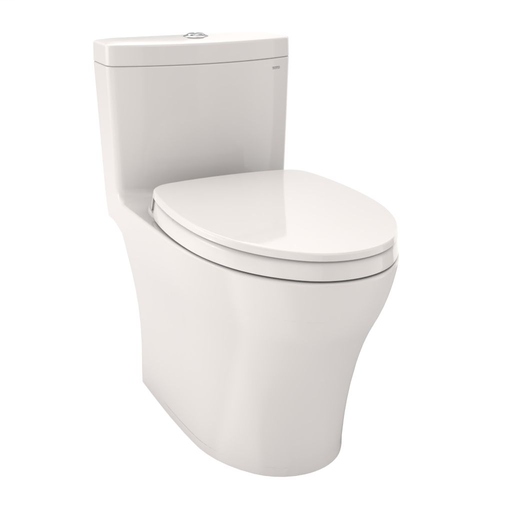 Aquia® IV One-Piece Toilet - 1.0 GPF & 0.8 GPF, Elongated Bowl - WASHLET+ Connection - Colonial White