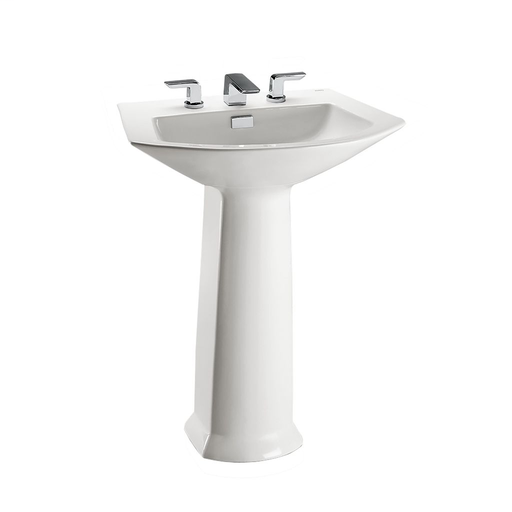 Soirée® Pedestal Lavatory - Colonial White
