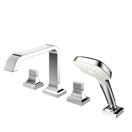 GC Four-hole Roman Tub Filler Trim - Polished Nickel