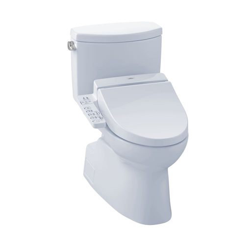 Vespin® II WASHLET®+ C100 Two-Piece Toilet - 1.28 GPF - Cotton