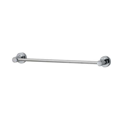 L-Series Round 16" Towel Bar - Polished Chrome Finish