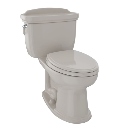 Eco Dartmouth® Two-Piece Toilet, 1.28 GPF, Elongated Bowl - Bone