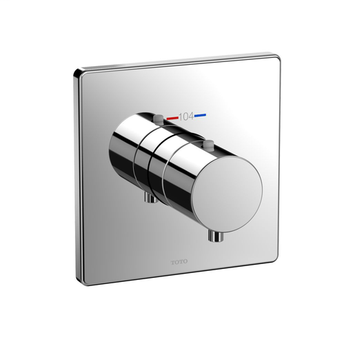 Thermostatic Mixing Valve Trim - Square - Brushed Nickel