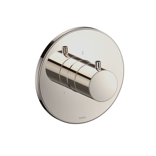 Two-way Diverter Trim - Round - Polished Nickel
