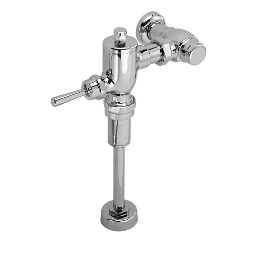 Urinal Flushometer Valve, 0.5 GPF, Exposed - 1-1/4" V.B. - Polished Chrome Finish