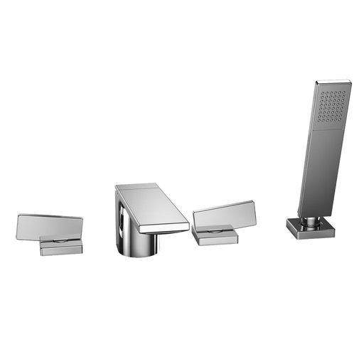 Legato® Deck-Mount Tub Filler Trim with Handshower - Polished Chrome Finish