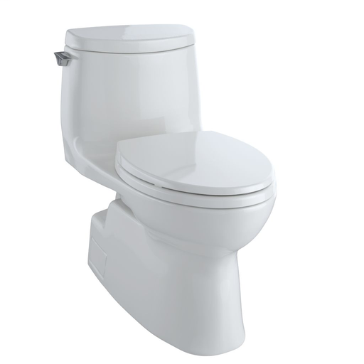 Carlyle® II 1G One-Piece Toilet, 1.0 GPF, Elongated Bowl - Colonial White - Trip Lever Position: Left hand Lever