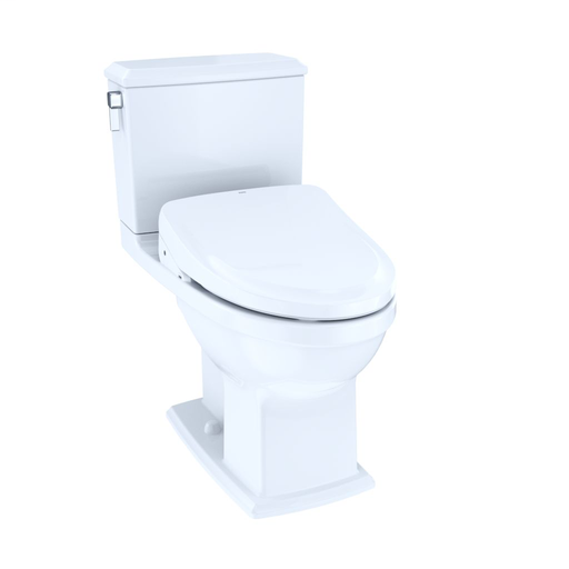 Connelly - WASHLET®+ S550e Two-Piece Toilet - 1.28 GPF & 0.9 GPF - Cotton