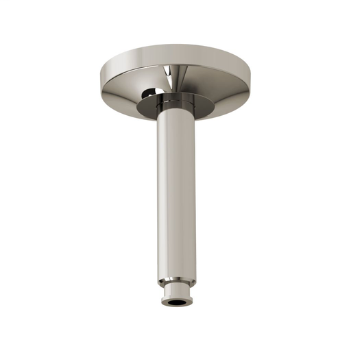 Rain Shower Arm Ceiling Mount - Polished Nickel